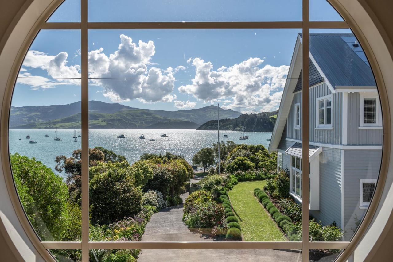 The Boathouse - Akaroa Holiday Home Bagian luar foto